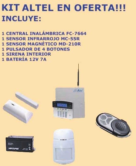 ALTEL  S.R.L. KIT INALAMBRICO ALTEL